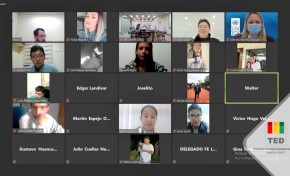 El PNUD Y TED Santa Cruz inician un ciclo de diálogo electoral virtual con delegados de organizaciones políticas