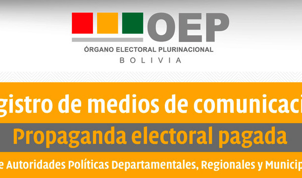 El TSE y los TED habilitan 698 medios de comunicación para la difusión de propaganda electoral