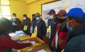 El TED La Paz capacitó hasta la fecha a más de 800 notarias y notarios del área rural