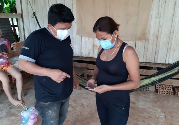 Notarios del área rural de Pando aprenden a usar el Sistema de monitoreo electoral