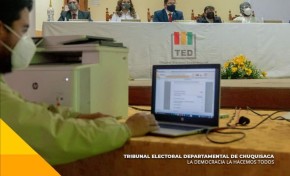 El TED Chuquisaca admite 428 excusas de jurados electorales y rechaza 135