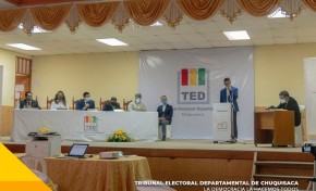 El TED Chuquisaca selecciona en sorteo público 11.424 jurados electorales