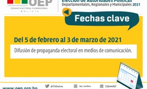 Inicia la difusión de propaganda electoral en medios de comunicación