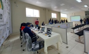 El TED Potosí verifica el funcionamiento del Sistema de cómputo en un simulacro