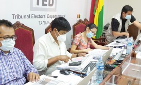 Terminó el cómputo de actas del municipio de Tarija