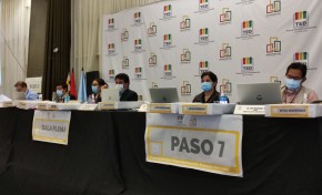 El TED Cochabamba finaliza el cómputo de actas de los municipios de Bolívar y Villa Gualberto Villarroel