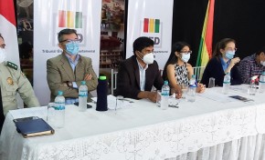 El TED Tarija comparte información y atiende consultas de las dos organizaciones políticas que participan en la segunda vuelta electoral