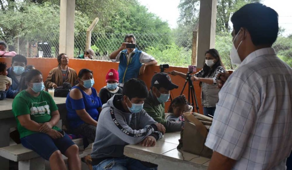 Una comisión del TED Tarija supervisó la elección.