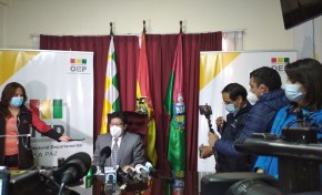 En funcionamiento el 100% de las mesas de sufragio, informa el presidente del TED La Paz