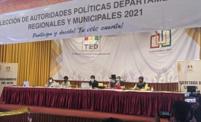 El TED La Paz concluye el cómputo de más de 18 mil actas y registra 88,37% de participación ciudadana