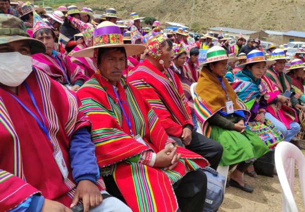 Presentan el primer borrador del Estatuto de la Autonomía Originaria Ch’alla