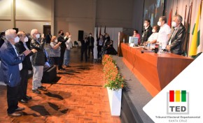 El TED Santa Cruz supervisó la elección de Consejeros de Administración y de Vigilancia de la Cooperativa Rural de Electrificación (CRE)