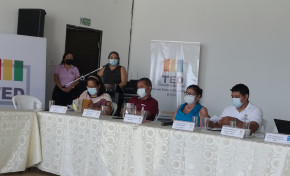 Autoridades y servidores públicos del TED Beni evalúan el trabajo realizado en las elecciones 2020 y 2021