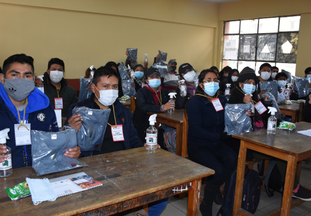 El TED La Paz capacita a 1.000 guías electorales que coadyuvarán en la jornada de votación