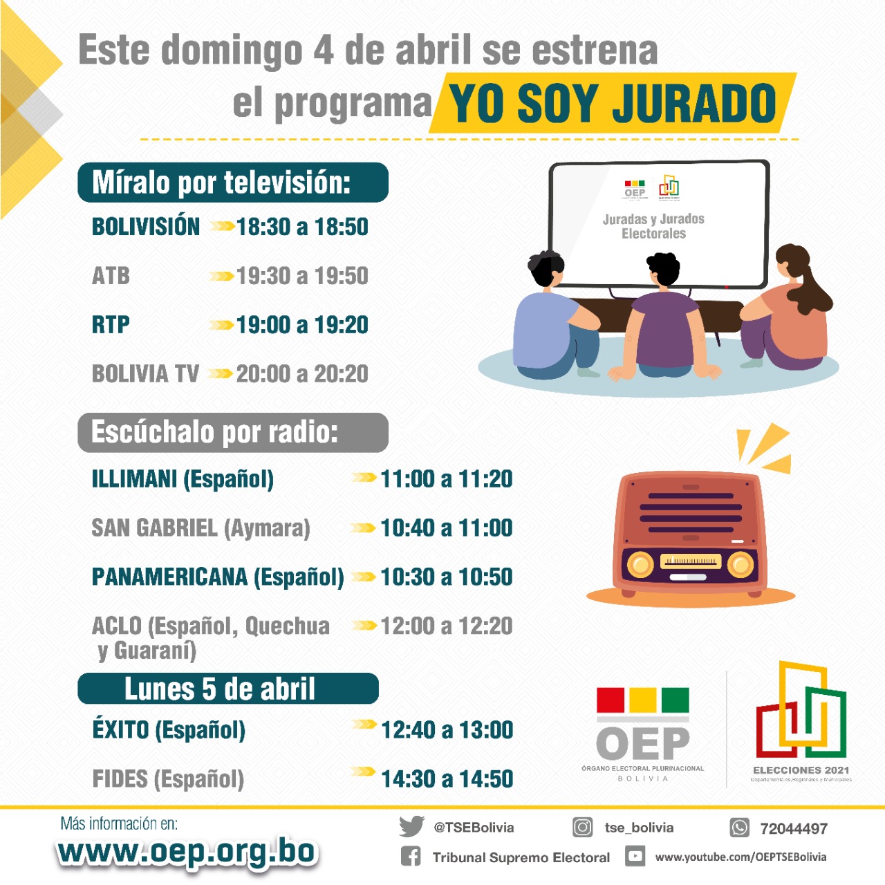 programa Yo suy jurado