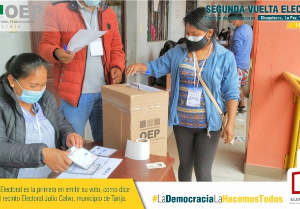 Segunda vuelta: TSE destaca que los votos válidos llegaron al 94%; los blancos y nulos fueron bajos
