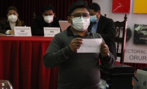 Candidato del MTS gana por sorteo el quinto escaño en el Concejo Municipal de Andamarca