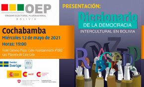 El TSE presentará este miércoles el “Diccionario de la Democracia Intercultural en Bolivia”