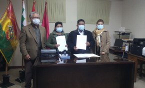 El TED Oruro dona 2.000 ánforas de votación para las elecciones estudiantiles