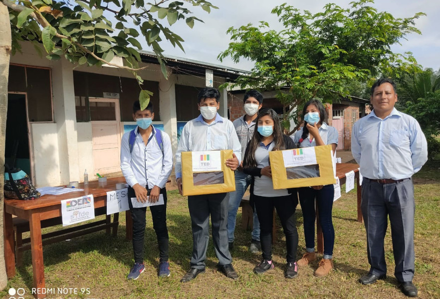 Alumnos de secundaria de Palos Blancos conformaron sus gobiernos estudiantiles