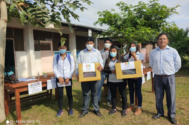 Alumnos de secundaria de Palos Blancos conformaron sus gobiernos estudiantiles