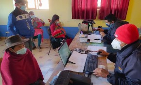 Serecí Chuquisaca activa campaña de registro, saneamiento y certificación gratuita en Villa Azurduy