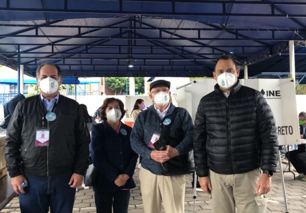 El Presidente del TSE fue parte del Programa de Acompañamiento en las elecciones federales de México