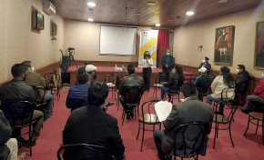 El TED Chuquisaca realiza un taller de diagnóstico con representantes de organizaciones políticas y NPIOC