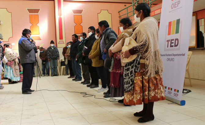 Juramento de Consejo Administración y Vigilancia