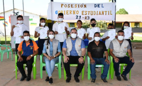 TED Pando entrega credenciales a gobiernos estudiantiles en distritos educativos del área rural