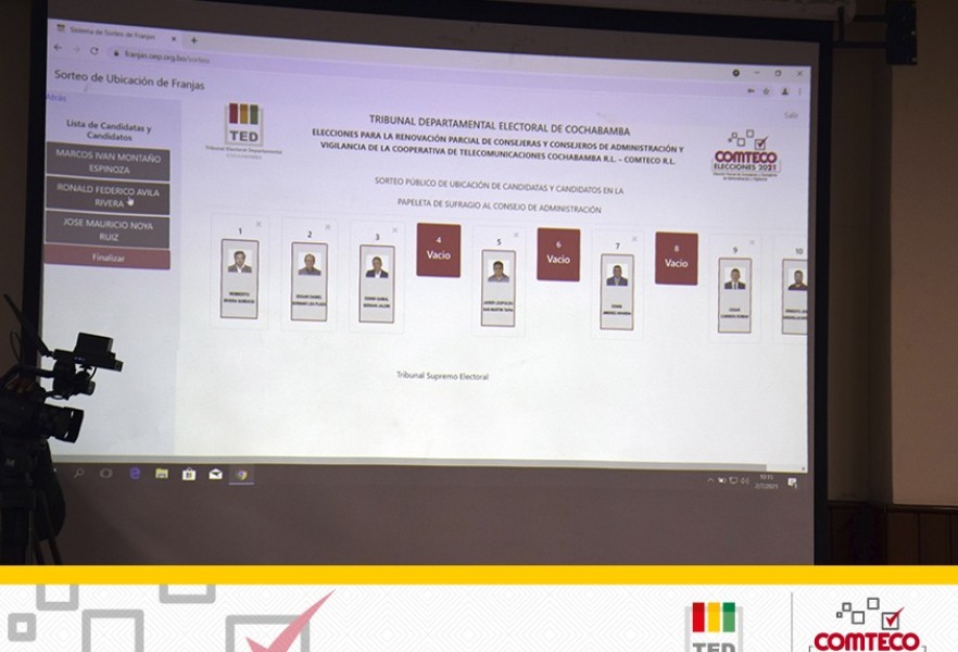 UBICACIÓN COMTECO 8