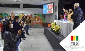 TED Santa Cruz supervisa la elección de consejeros de Administración y de Vigilancia de Saguapac R.L.