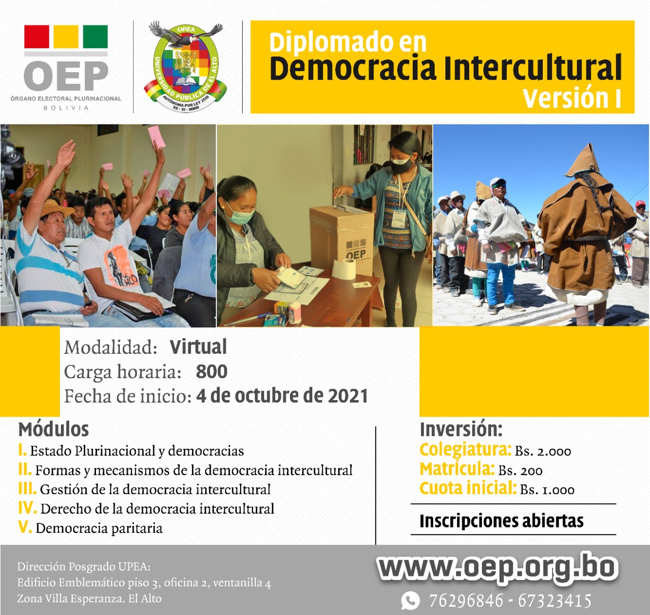 ARTE DIPLOMADO TSE UPEA