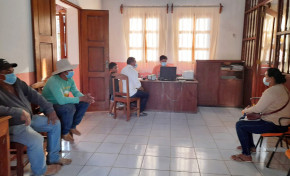 Santa Cruz: pobladores de Concepción se benefician con saneamiento de partidas de nacimiento, matrimonio y defunción