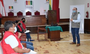 El TED Tarija socializa con la Fedjuve el Protocolo de Supervisión a elecciones de la sociedad civil