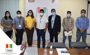 El TED Santa Cruz y la Subdirección de Educación Superior coordinan acciones para el fortalecimiento de la democracia intercultural