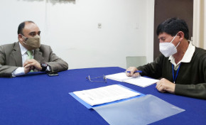 El TED Tarija y la Dirección Departamental de Educación coordinan acciones para el fortalecimiento de la democracia intercultural