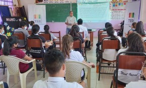 El TED Tarija realiza la capacitación presencial a maestras, maestros y estudiantes de la unidad académica Gran Chaco