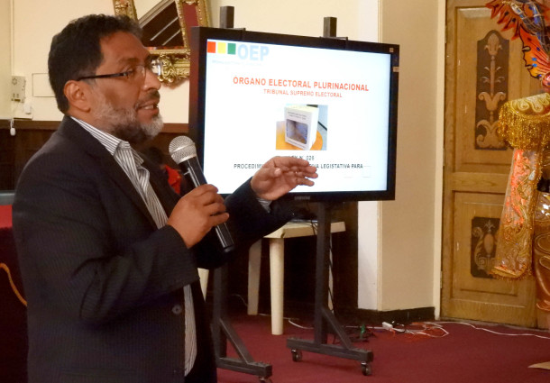 Oruro: socializan Ley de Delimitación de Unidades Territoriales y el procedimiento para el referendo de delimitación entre municipios