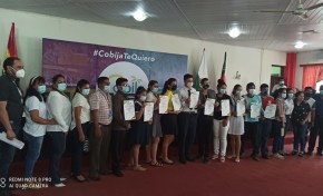 El TED Pando entrega credenciales al nuevo Comité Municipal de Niña, Niño y Adolescente de Cobija