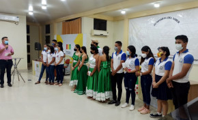 La unidad educativa Simón Bolívar ganó la Olimpiada de la Democracia Intercultural en Pando