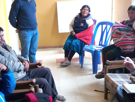 Arampampa: Autoridades originarias reciben información por encargo del OEP sobre los servicios que brinda el Serecí de Potosí