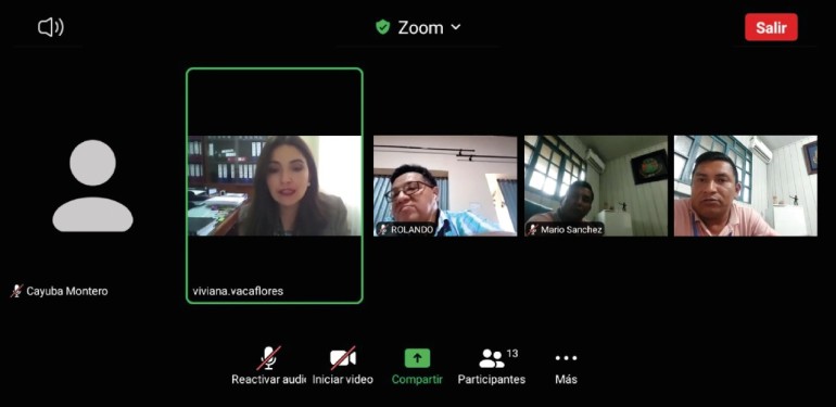 CAPACITACIÓN VIRTUAL PANDO