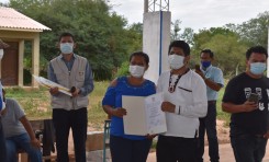 Autoridades electas de la Autonomía Indígena Charagua Iyambae reciben credenciales del OEP