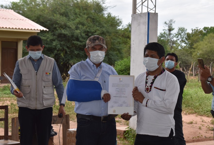 Entrega de credenciales Charagua 5