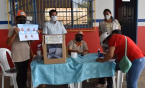 TED Santa Cruz junto al SIFDE supervisan elección parcial de consejeros de COSPAIL