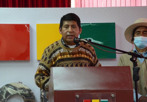 El Vocal “Indio Tahuichi” participó en la entrega de credenciales a autoridades electas de Uru Chipaya del Departamento de Oruro