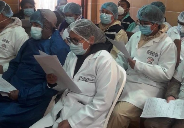 En cuatro municipios de Potosí se capacita al personal de salud y funcionarios públicos sobre los servicios que presta el Serecí