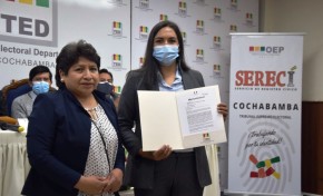 Localidad Lope Mendoza del Municipio de Pocona cuenta con Oficial de Registro Civil
