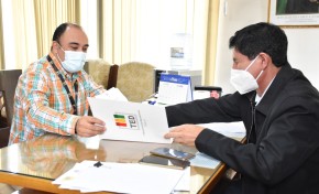 El TED Tarija y la Dirección Departamental de Educación coordinan acciones para fortalecer la democracia intercultural en el sistema educativo